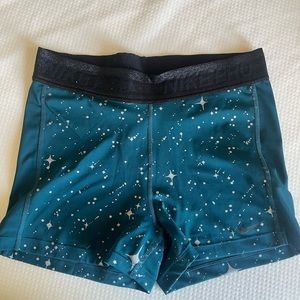 Nike Pro Shorts - Starry Night